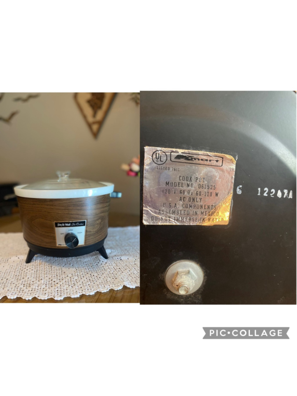 Vintage Van Wyck Sim R Ware slow cooker